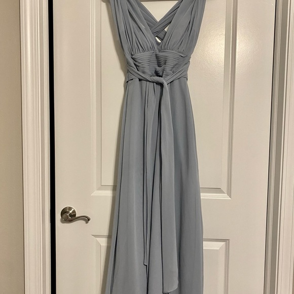 Azazie Fifi Wrap Bridesmaid Dress - Picture 3 of 5